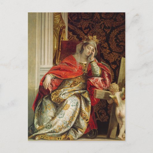 Portrait von St. Helena Postkarte (Vorderseite)