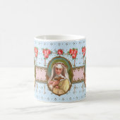 Portrait von St. Rose, vergewaltigt mit Rose (M 02 Kaffeetasse (Mittel)