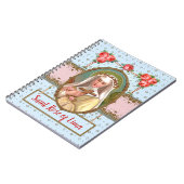 Portrait von St. Rose, vergewaltigt mit Rose (M 02 Notizblock (Linke Seite)