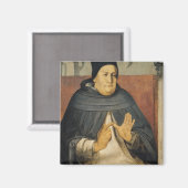 Portrait von St. Thomas Aquinas c.1475 Magnet (Vorderseite/Rückseite)