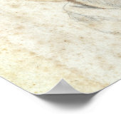 Portrait von St. Vincent de Paul Poster (Ecke)