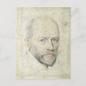 Portrait von St. Vincent de Paul Postkarte (Vorderseite)