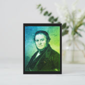 Portrait von Stendhal Postkarte (Stehend Vorderseite)
