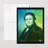 Portrait von Stendhal Postkarte (Vorne/Hinten)