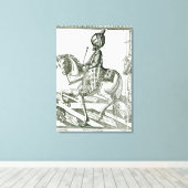 Portrait von Suleiman, dem prächtigen Leinwanddruck (Insitu (Holzboden))