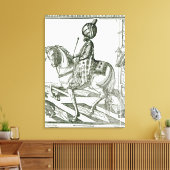 Portrait von Suleiman, dem prächtigen Leinwanddruck (Insitu (Wohnzimmer))