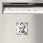 Portrait von Suleiman, dem prächtigen Magnet (In Situ (Geschirrspüler))