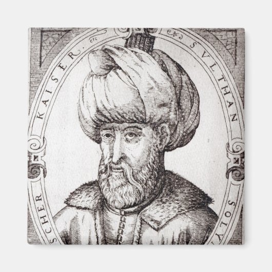 Portrait von Suleiman, dem prächtigen Magnet (Vorne)