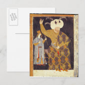 Portrait von Sultan Selim II Postkarte (Vorne/Hinten)