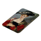 Portrait von Susanna Lunden (?) (Le Chapeau de Pai Magnet (Linke Seite)