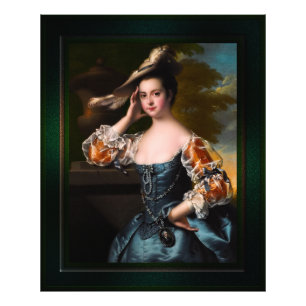 Portrait von Susannah Hope von Joseph Wright Fotodruck