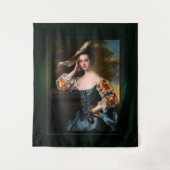 Portrait von Susannah Hope von Joseph Wright Wandteppich (Vorderseite)