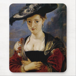 Portrait von Suzanne Fourment Mousepad