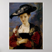 Portrait von Suzanne Fourment Poster (Vorne)