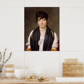 Portrait von Suzanne Le Peletier Poster (Küche)