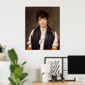 Portrait von Suzanne Le Peletier Poster (Heimbüro)