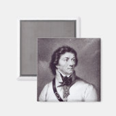 Portrait von Tadeusz Kosciuszko Magnet (Vorderseite/Rückseite)