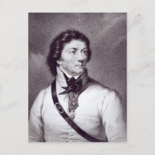 Portrait von Tadeusz Kosciuszko Postkarte