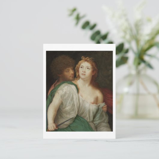 Portrait von Tarquin und Lucretia Postkarte (Stehend Vorderseite)