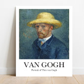 Portrait von Theo van Gogh von Vincent Van Gogh Poster