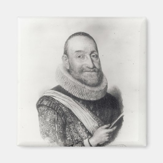 Portrait von Theodore Agrippa d'Aubigne Magnet (Vorne)