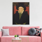 Portrait von Theodore de Beze Leinwanddruck (Insitu (Wohnzimmer))