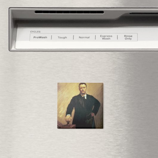 Portrait von Theodore Roosevelt Magnet (In Situ (Geschirrspüler))