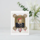 Portrait von Thomas Boleyn (1477-1539) Earl of Wil Postkarte (Stehend Vorderseite)