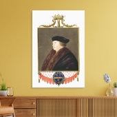 Portrait von Thomas Cromwell (c.1485-1540) Ist Ear Leinwanddruck (Insitu (Wohnzimmer))