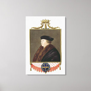 Portrait von Thomas Cromwell (c.1485-1540) Ist Ear Leinwanddruck