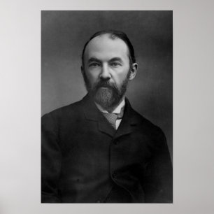 Portrait von Thomas Hardy Poster