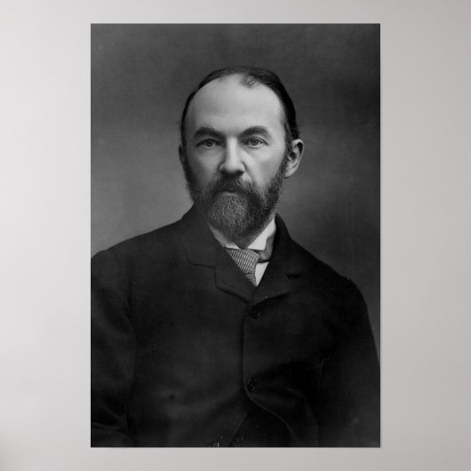 Portrait von Thomas Hardy Poster (Vorne)