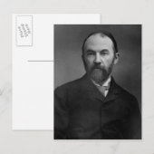 Portrait von Thomas Hardy Postkarte (Vorne/Hinten)