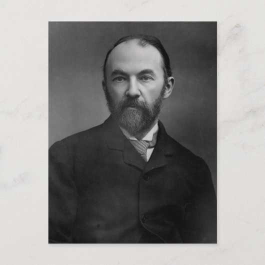 Portrait von Thomas Hardy Postkarte (Vorderseite)