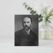 Portrait von Thomas Hardy Postkarte (Stehend Vorderseite)