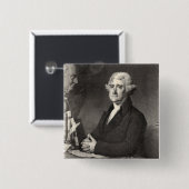 Portrait von Thomas Jefferson Button (Vorne & Hinten)