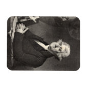 Portrait von Thomas Jefferson Magnet (Horizontal)