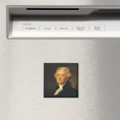 Portrait von Thomas Jefferson Magnet (In Situ (Geschirrspüler))