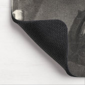 Portrait von Thomas Jefferson Mousepad (Ecke)