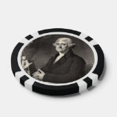 Portrait von Thomas Jefferson Pokerchips (Einzeln)