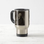 Portrait von Thomas Jefferson Reisebecher (Vorderseite Links)