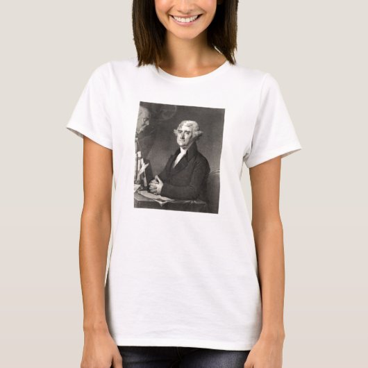 Portrait von Thomas Jefferson T-Shirt (Vorderseite)