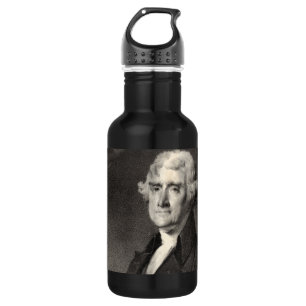 Portrait von Thomas Jefferson Trinkflasche