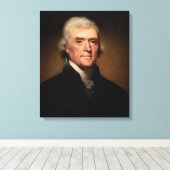 Portrait von Thomas Jefferson (von Rembrandt Peale Leinwanddruck (Insitu (Holzboden))