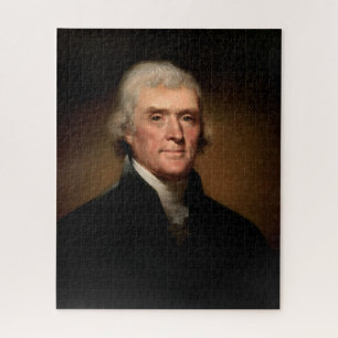 Portrait von Thomas Jefferson (von Rembrandt Peale Puzzle
