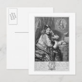 Portrait von Thomas Killigrew (1612-83) Restaurier Postkarte (Vorne/Hinten)