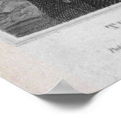 Portrait von Thomas Paine aus Band I Poster (Ecke)