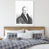 Portrait von Thomas Robert Malthus Leinwanddruck (Insitu (Schlafzimmer))