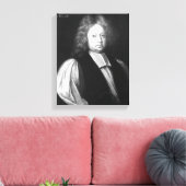 Portrait von Thomas Sprat Leinwanddruck (Insitu (Wohnzimmer))