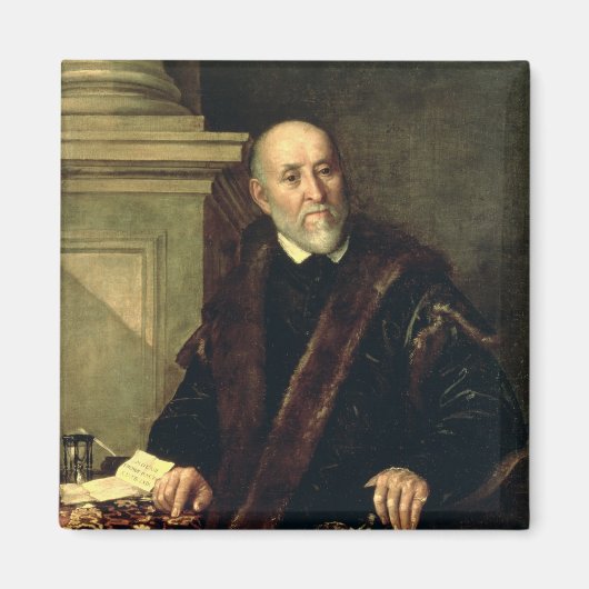 Portrait von Tommaso Giunta , 1563 Magnet (Vorne)